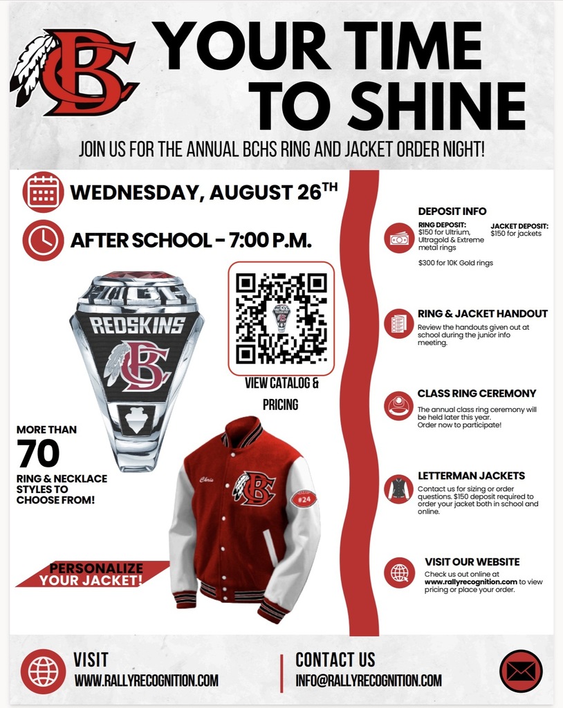 letter jacket/rings