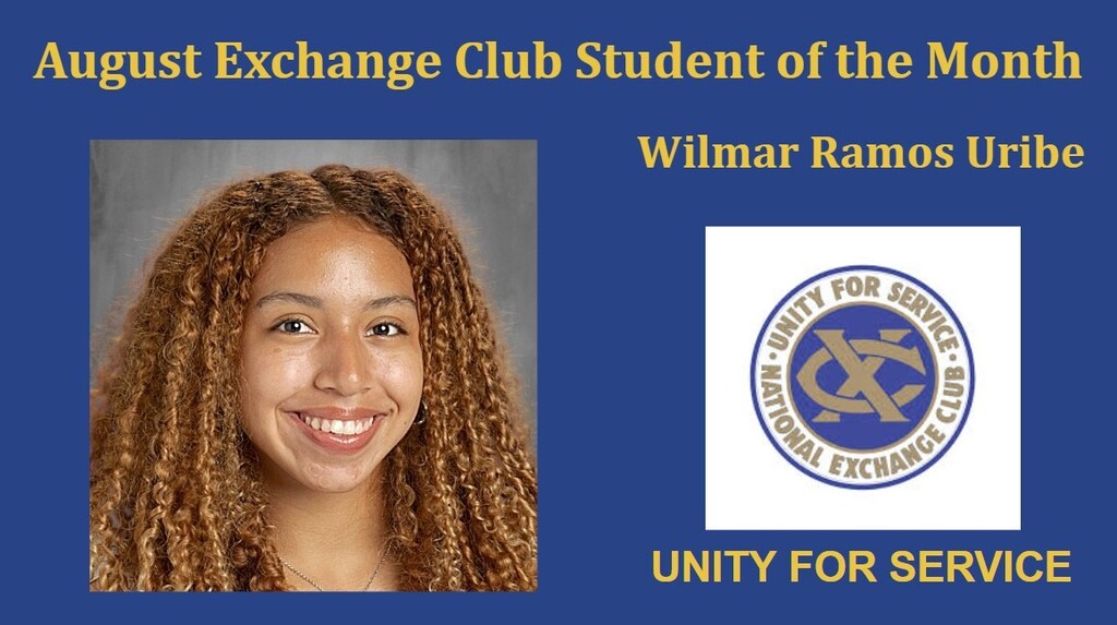 Exchange Club Students of the Month