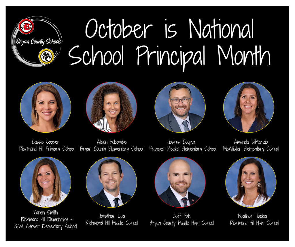 October is National School Principals Month