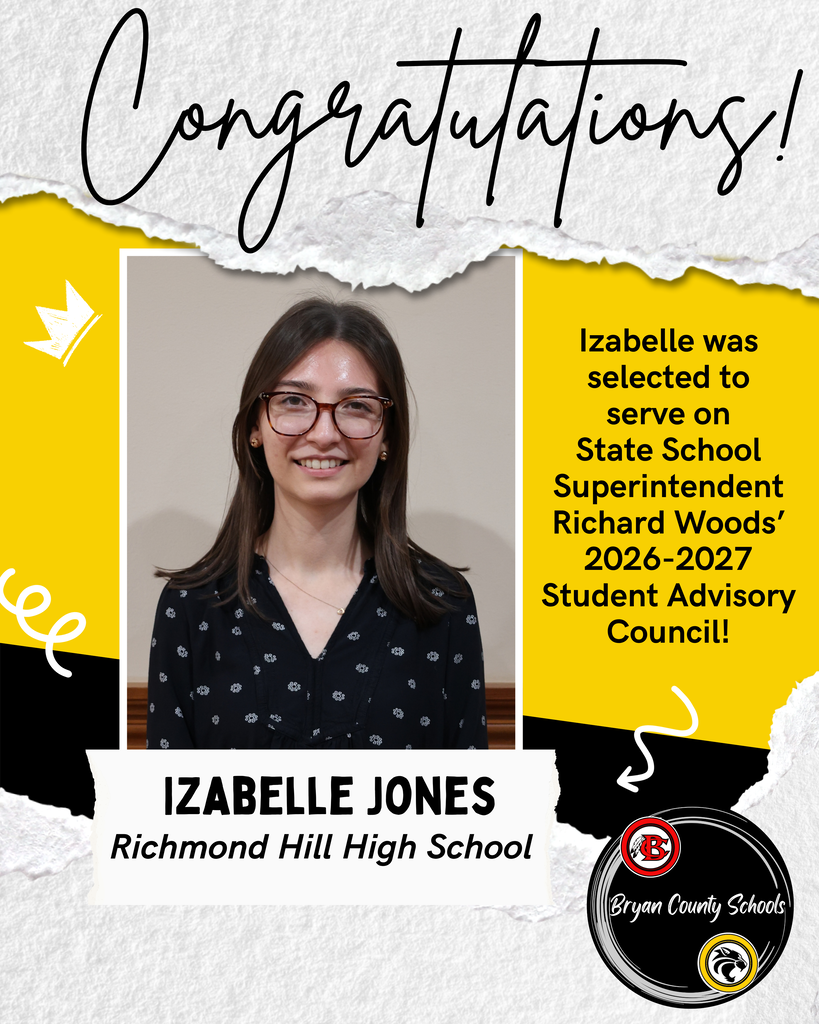 Izabelle Jones selected to serve on State School Superintendent Richard Woods' Student Advisory Council
