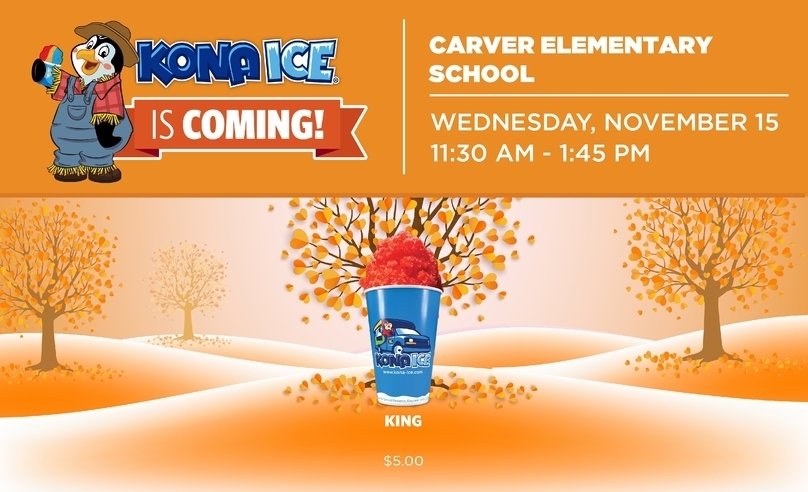 Kona Ice at Carver