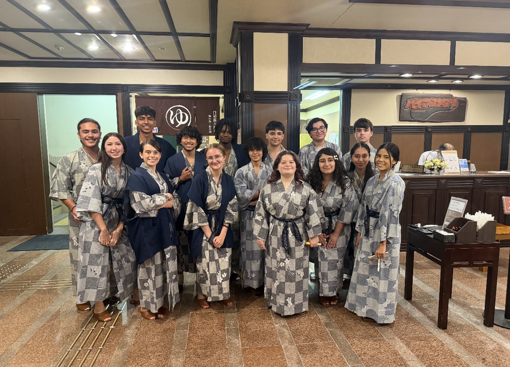 BCHS Students visit Japan