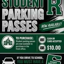 Student Parking Tag