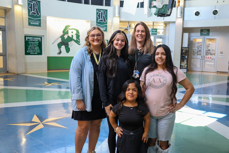 Mega Mum Student Creators and Their Teacher