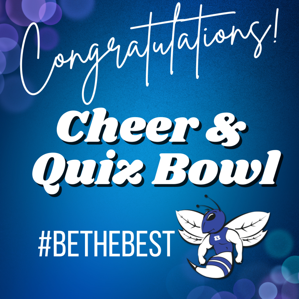 Cheer & Quiz Bowl Congrats