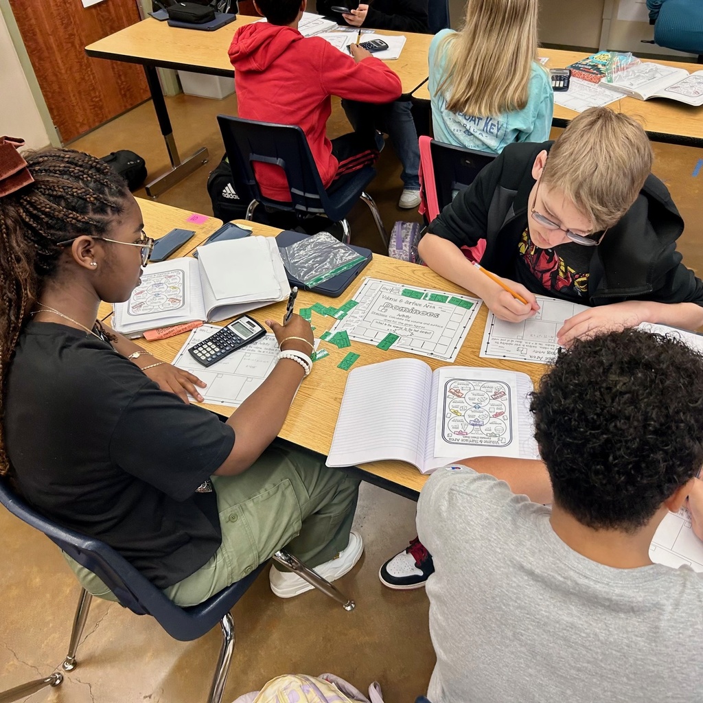 Volume and Surface Area Dominos in Math Class