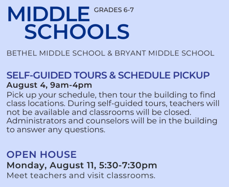 middle school