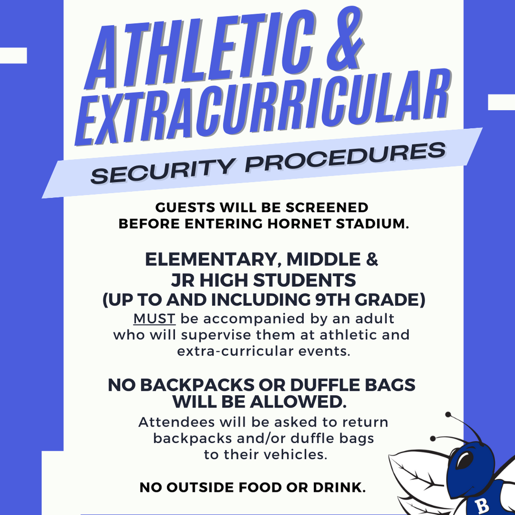 Athletic Security Procedures