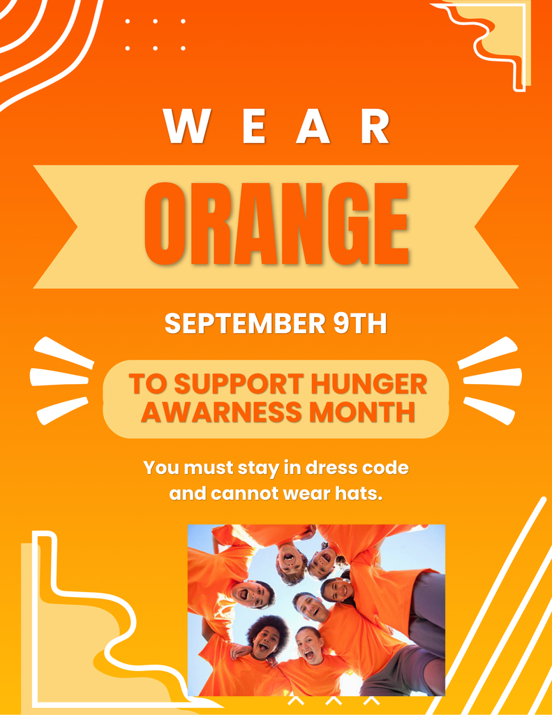 Wear orange September 9th