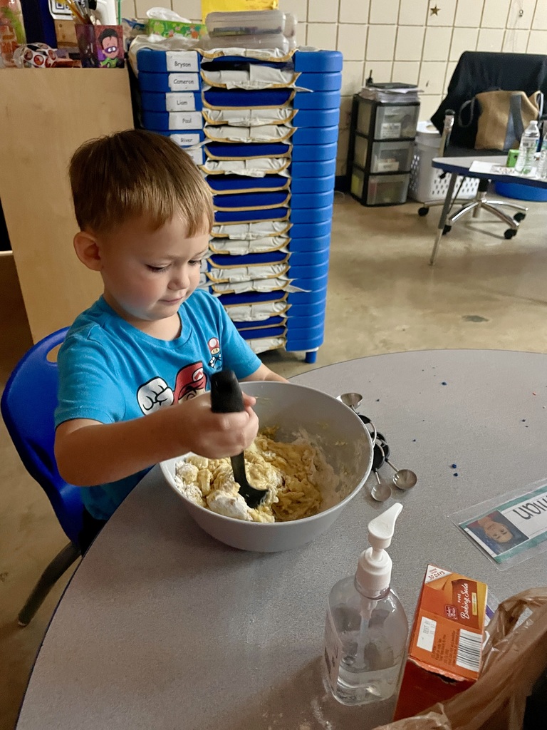 Making banana bread