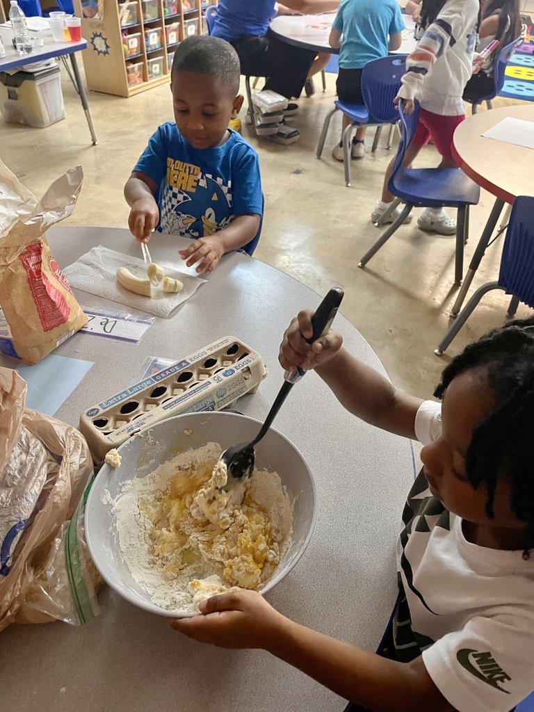 Making banana bread