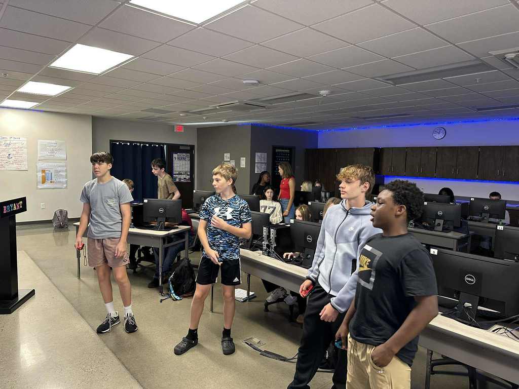 Students playing the incentive in Mrs.Jones class