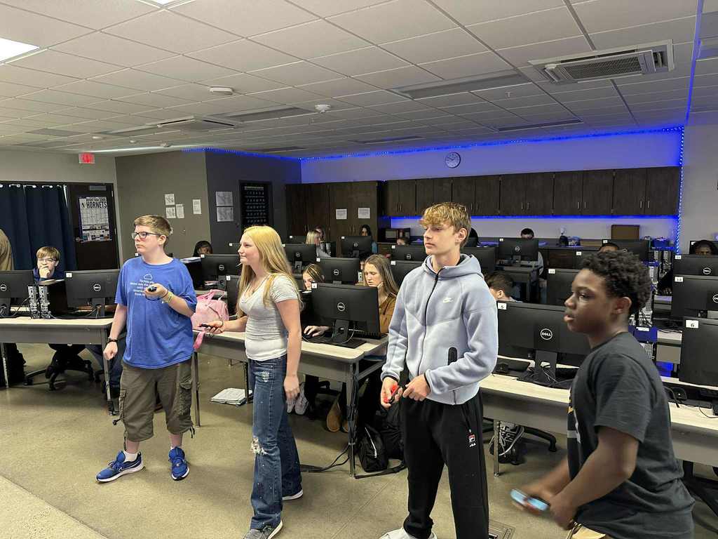 Students playing the incentive in Mrs.Jones class