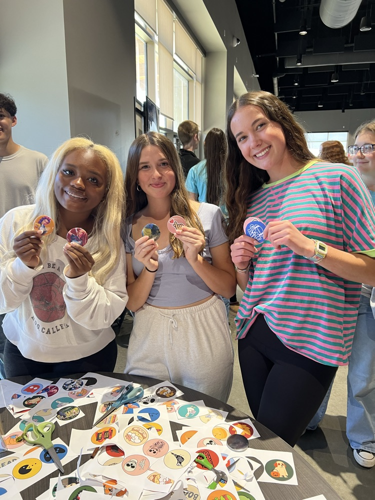 Students at the incentive party