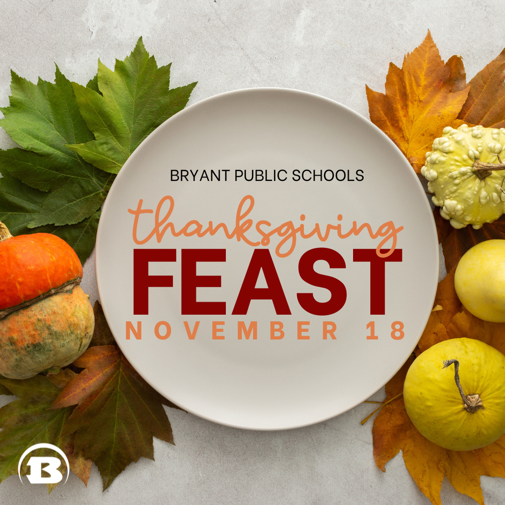 Thanksgiving feast - 2025 social post