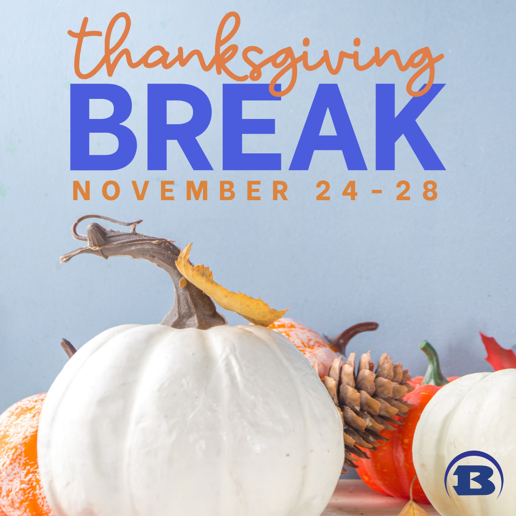 Closed for Thanksgiving Break