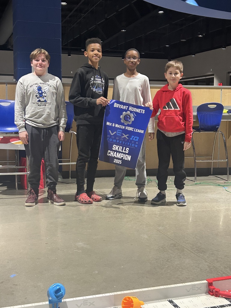 Congratulations to Bethel HEAT Robotics! 🔥🤖 Our team competed in the Bryant High School League Tournament and came home as tournament champions and top in skills!  We are so proud of their hard work, dedication, and teamwork. Way to represent! 🎉👏