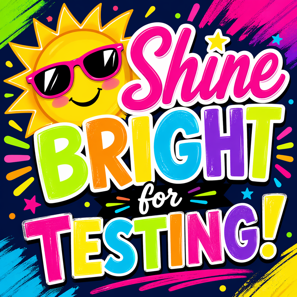 Shine Bright for Testing