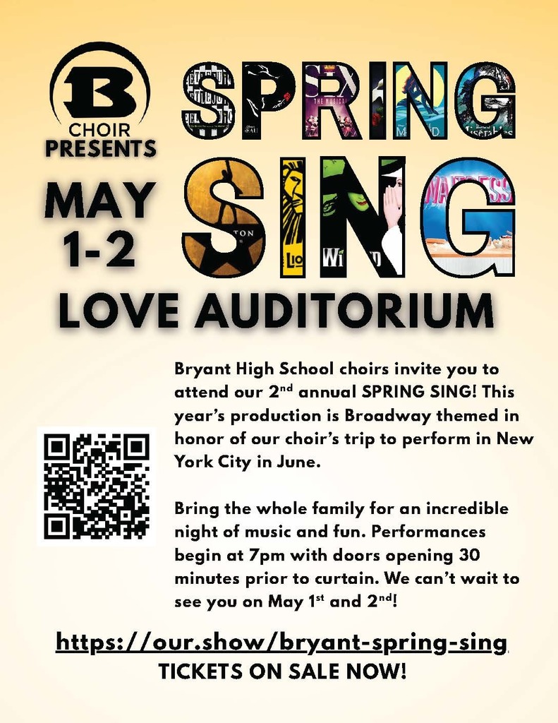 SPRING SING MAY 1-2