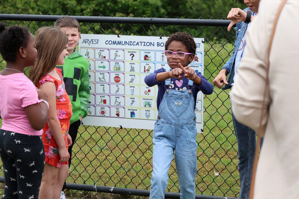 Playground Communication Boards from Arvest