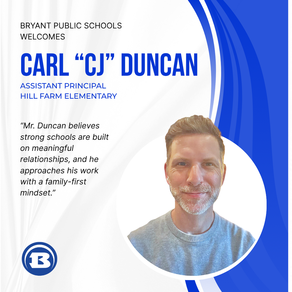 Carl Duncan, new Hill Farm Assistant Principal