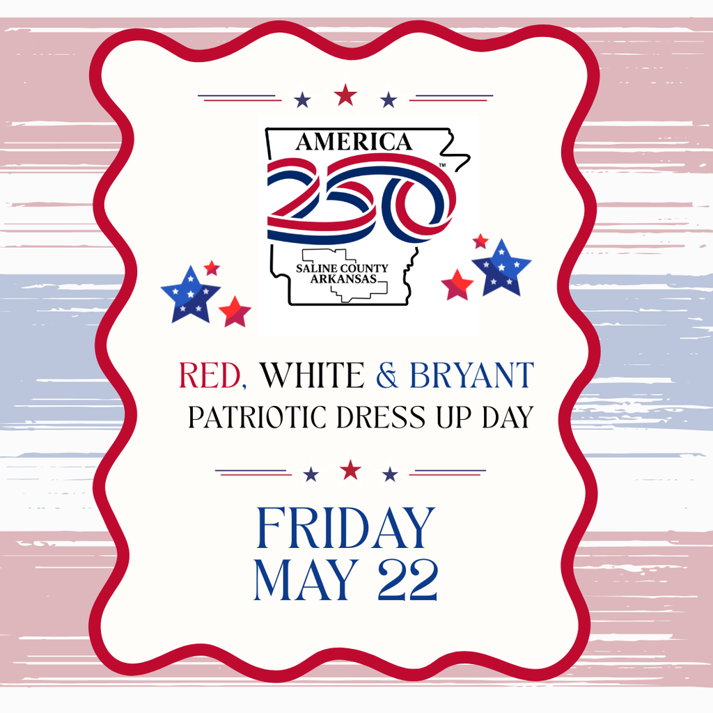 Red White & Bryant Patriotic Dress Up Day