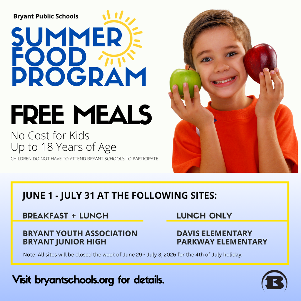 Summer Food Program Starts June 1