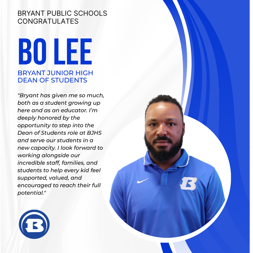 Bo Lee Dean of Students for BJHS
