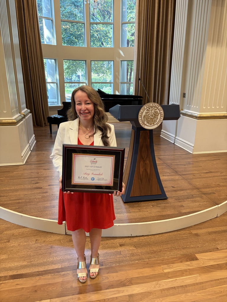 Amy Gramlich, Top 15 Finalist for Arkansas Teacher of the Year