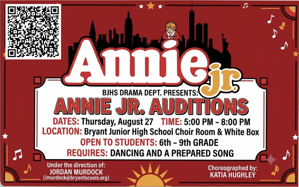 Annie Jr. Auditions
