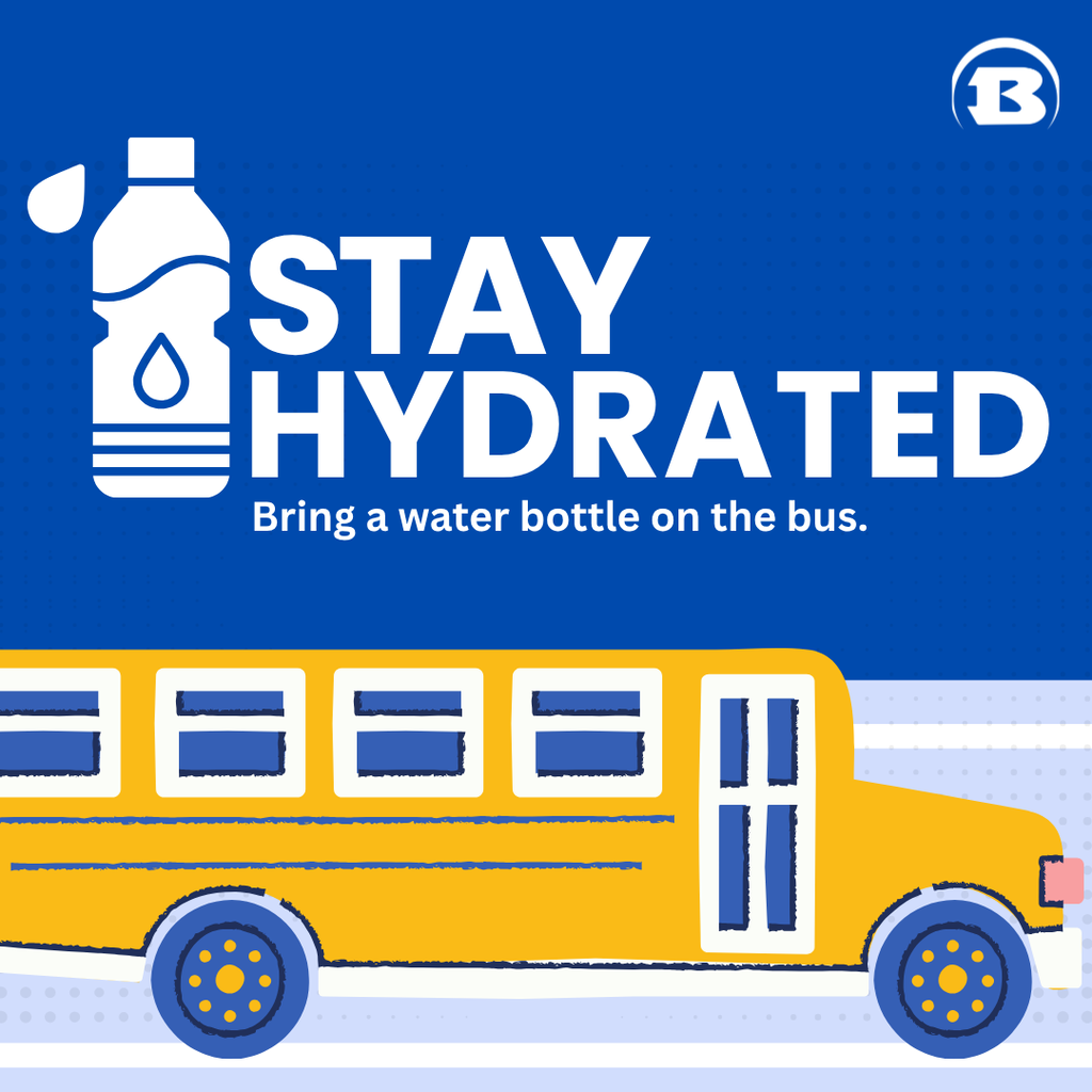 Stay Hydrated on the Bus