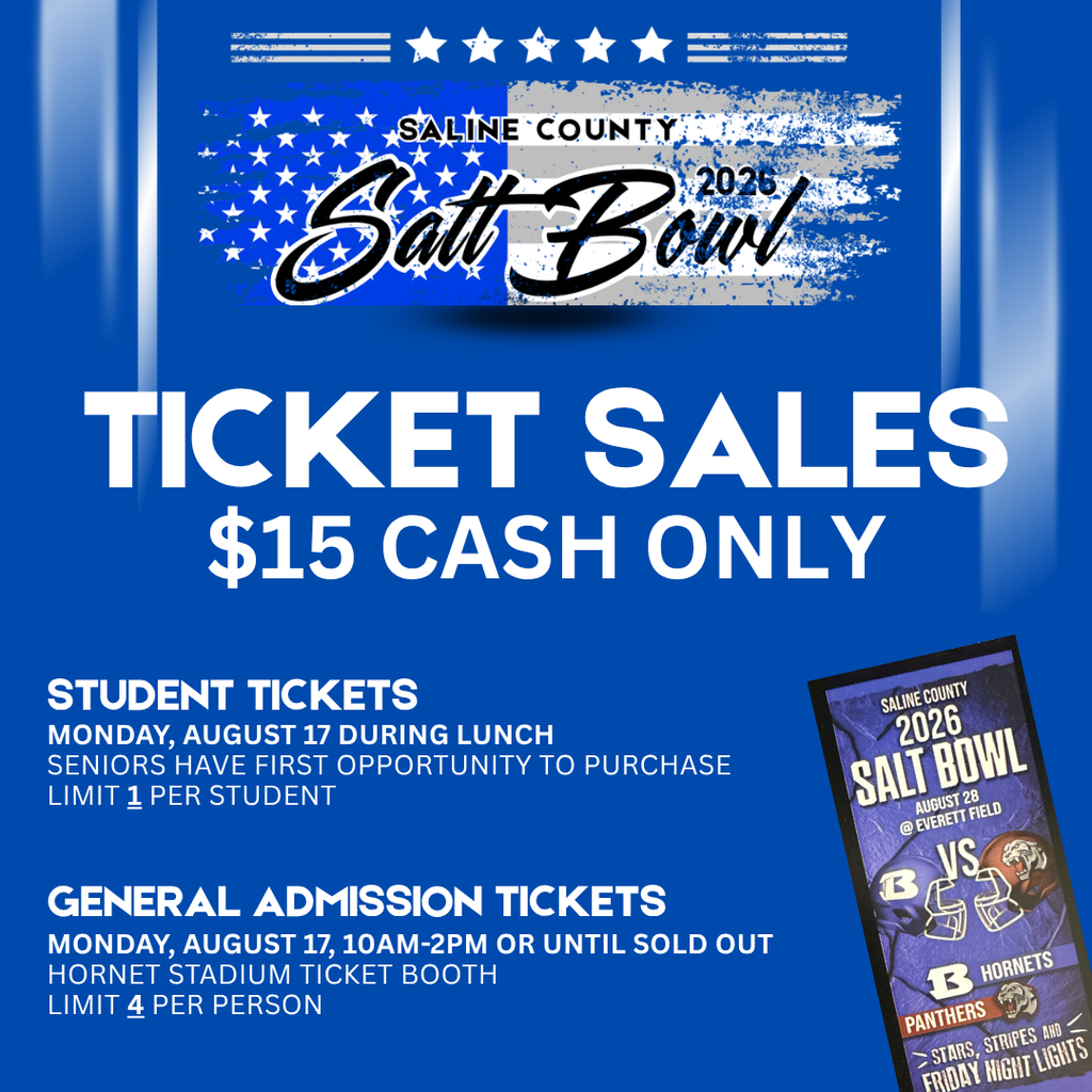 Salt Bowl Ticket sales