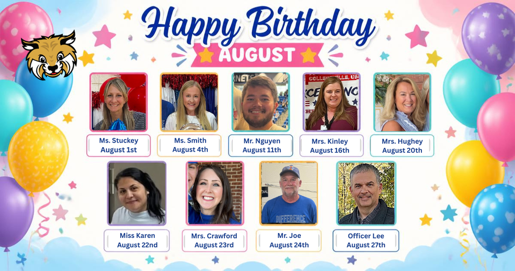 Staff Birthdays