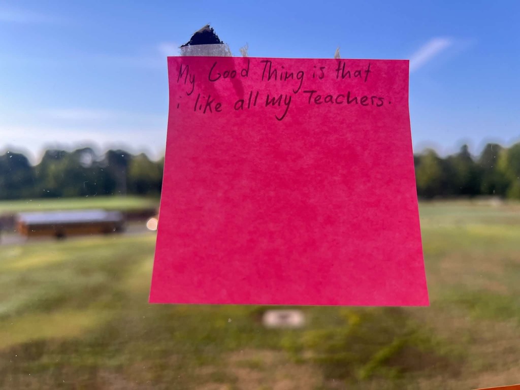 good thing sticky note