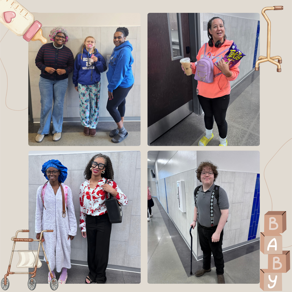 Collage of four photos. One woman in hospital corridor with cane. One woman holding cup. Two women with colorful clothing.