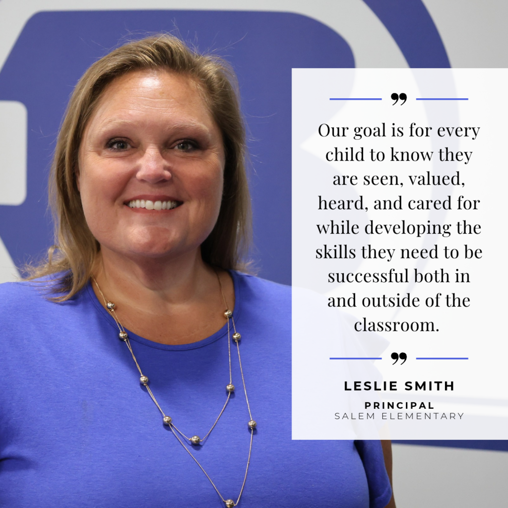 Leslie Smith, Salem Principal