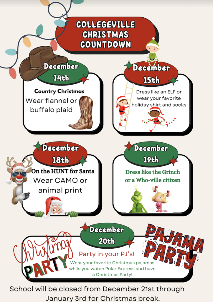 Christmas countdown