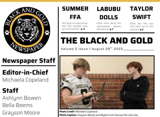 The Black and Gold: August 29, 2025