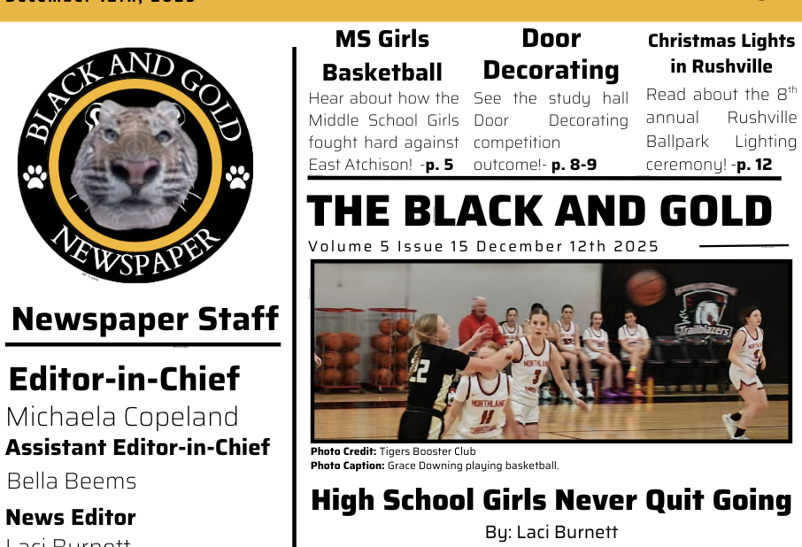 The Black and Gold: December 12, 2025