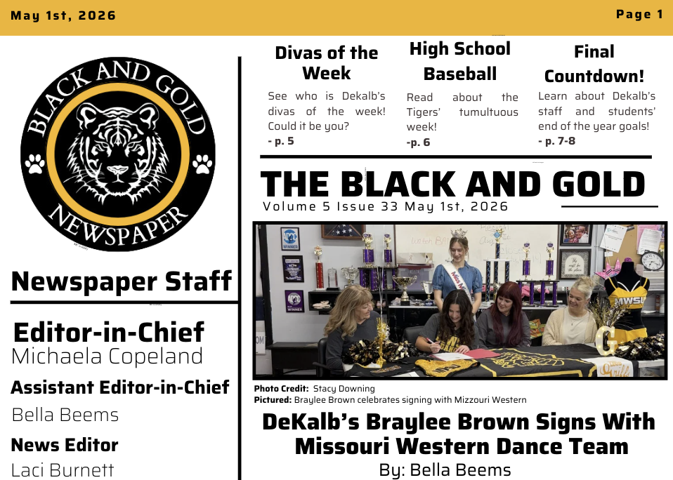 The Black and Gold: May 1, 2026