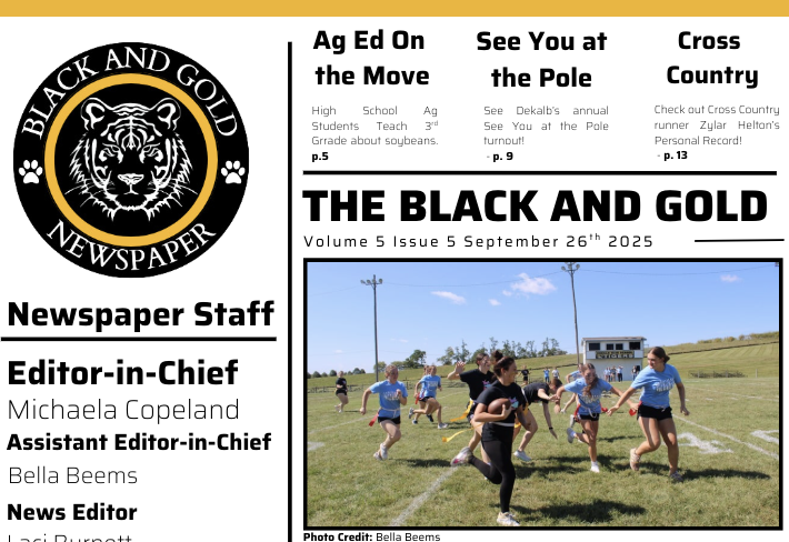 The Black and Gold: September 26, 2025