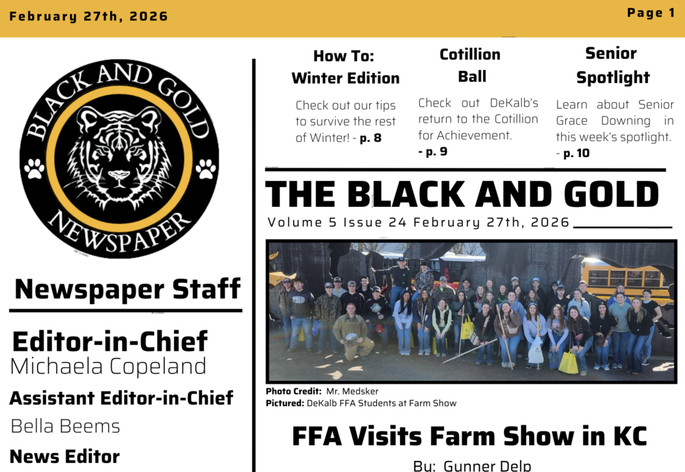 The Black and Gold: February 27, 2026