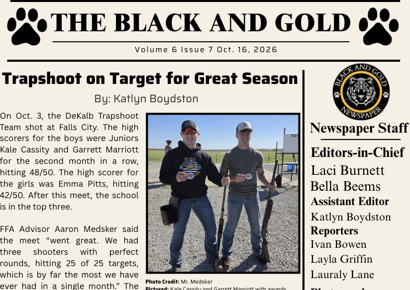 The Black and Gold: October 16, 2026