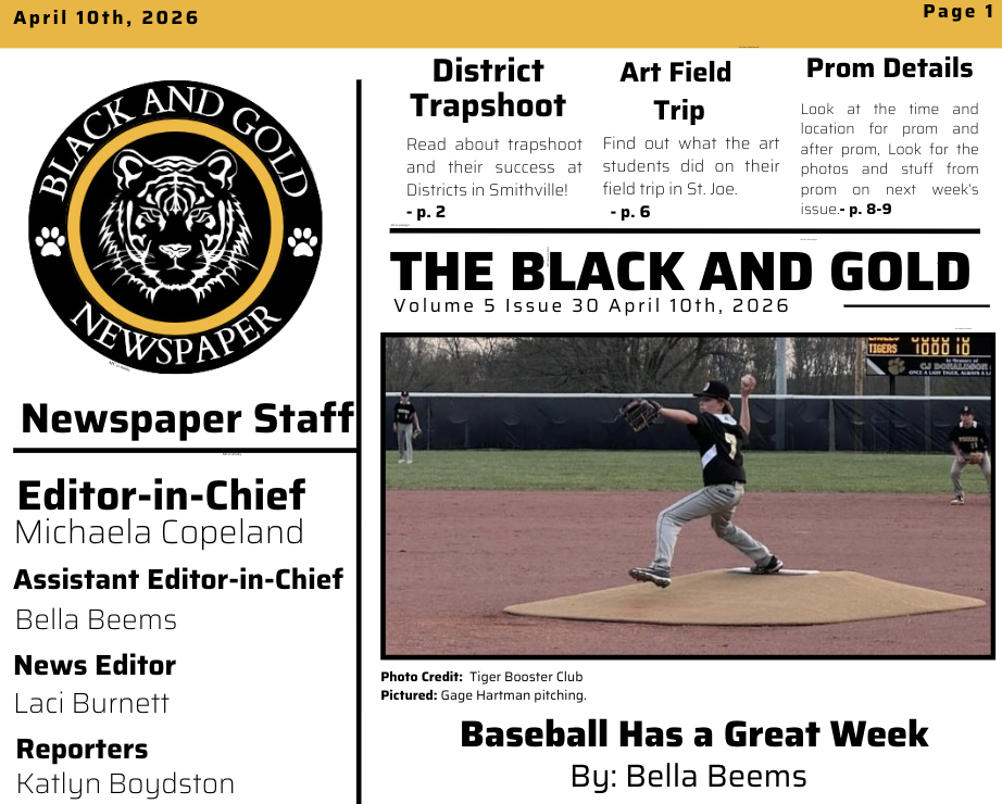 The Black and Gold: April 7, 2026