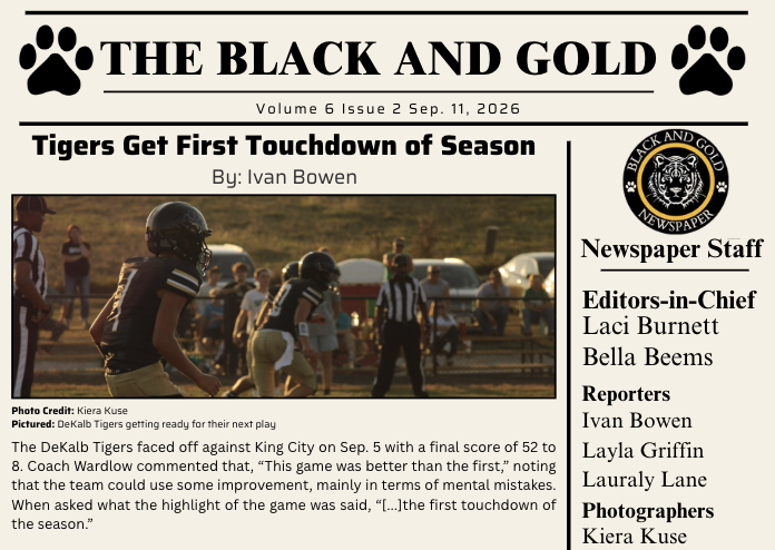 The Black and Gold: September 11, 2026