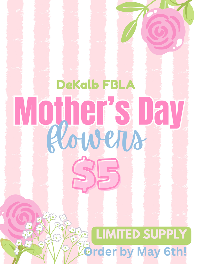Flowers for Mother's Day Flyer