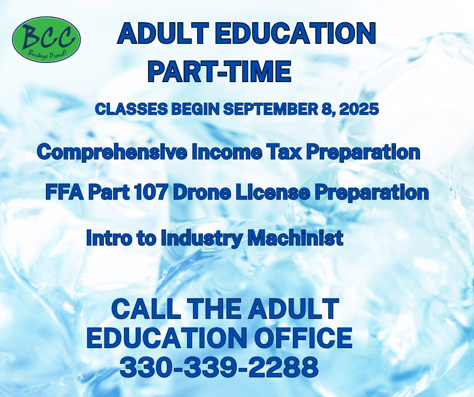 Adult Education Part-Time programs