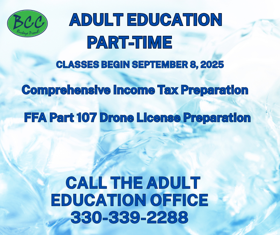 Classes in Adult Education