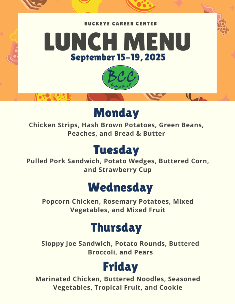 Lunch Menu 15-19