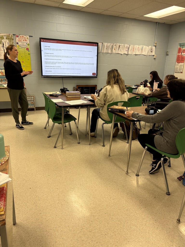 Digital Photography class learning the fundamentals.